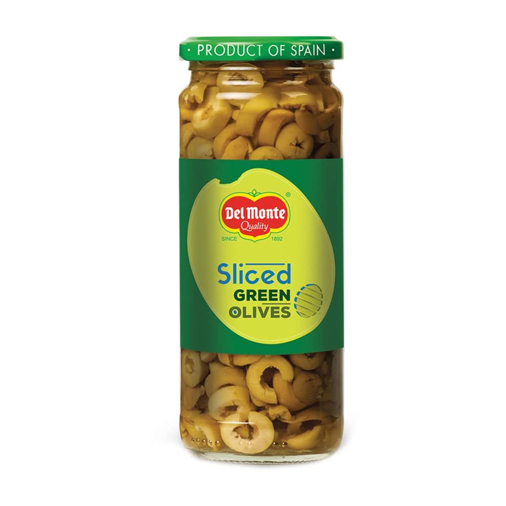 Del Monte Olive Green Sliced 450gm